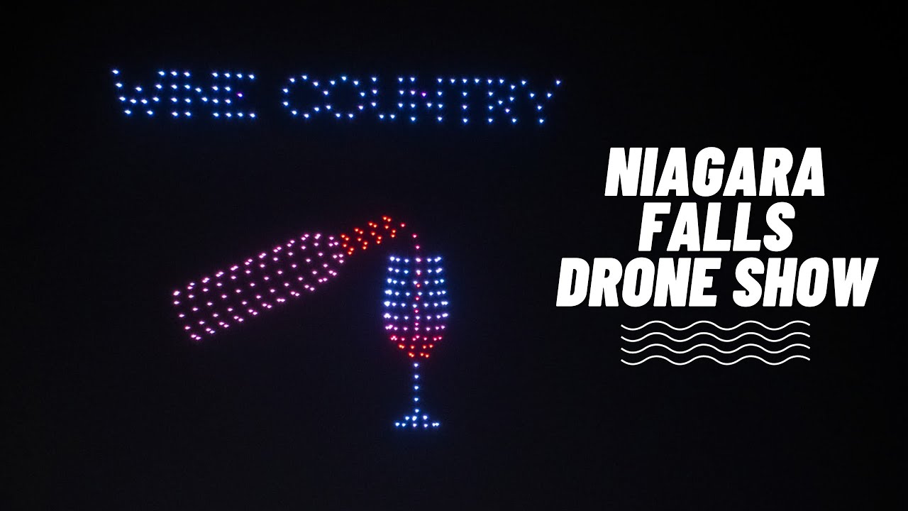 Niagara falls drone show